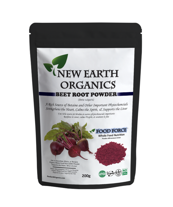 New Earth Organics Beet Root Powder 200g