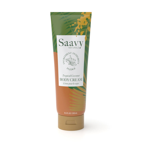 Saavy Naturals Tropical Coconut Body Cream  250ml