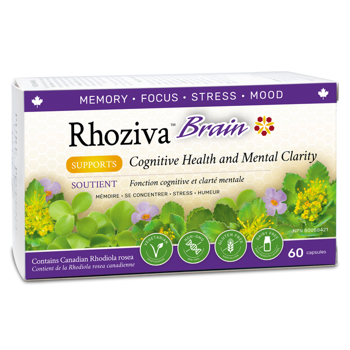 Nanton Nutraceuticals - Rhoziva Teens (Highest quality Rhodiola Rosea) 60 Vegecaps
