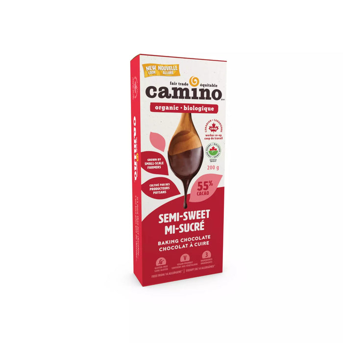 Camino Semi-Sweet Baking Chocolate 200g