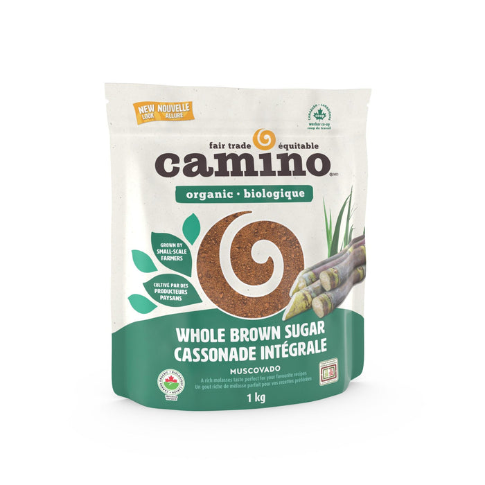 Camino Organic Whole Brown Sugar 1kg
