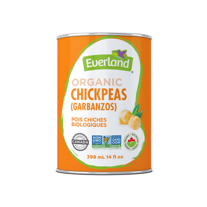 Everland Organic Canned Chickpeas 398ml