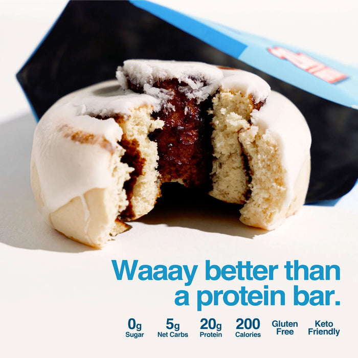 Legendary Foods Cinnamon Protein Sweet Roll – High-Protein Snack Pastry (63g)