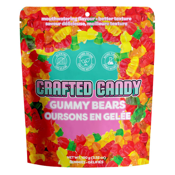 Crafted Canday Vegan Bears 100g