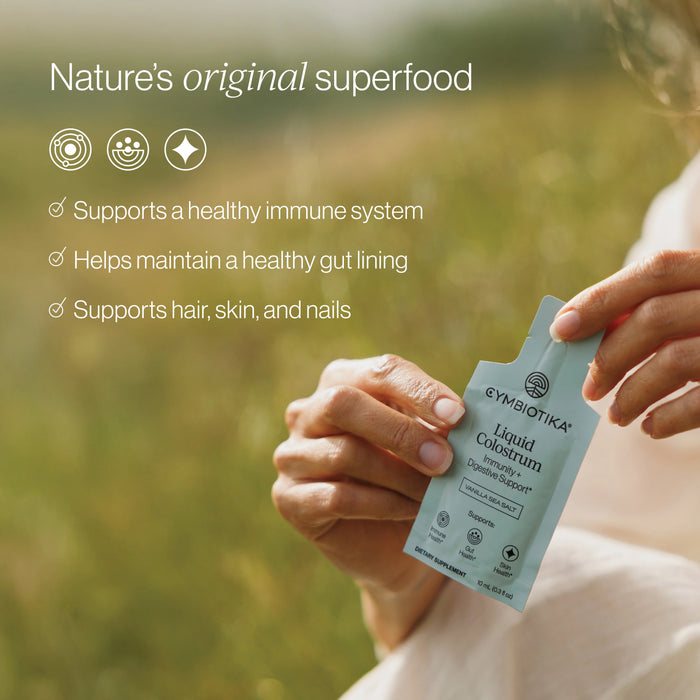 Cymbiotika Liquid Colostrum for Immunity & Digestion Single 10ml