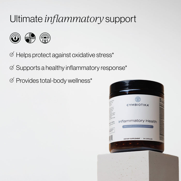 Cymbiotika Inflammatory Health – Daily Inflammation Support Formula (84 Capsules) 84caps
