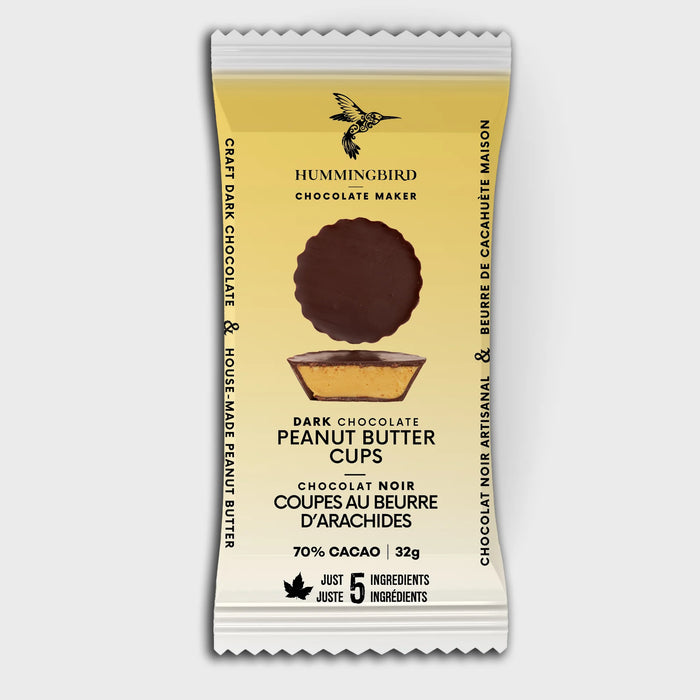 Hummingbird Dark Chocolate Peanut Butter Cups 32g