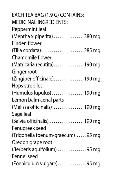 Flora Digestion Tea 16 Tea Bags