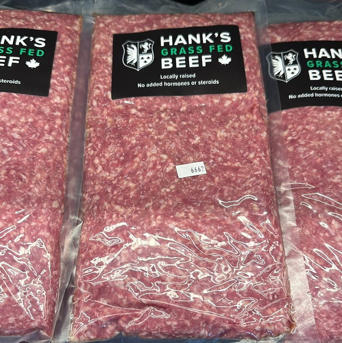 Hanks' Local Grass Fed Ground Beef 1 LB