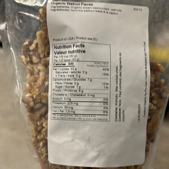 Organic Walnuts 400g