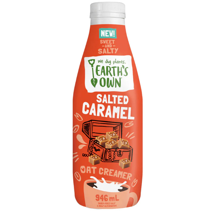 Earth's Own Salted Caramel Oat Creamer 946ml