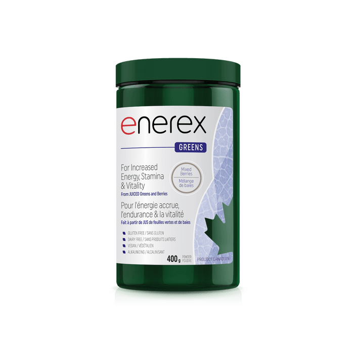 Enerex Mixed Berries Greens For Increased Energy, Stamina & Vitality 400g