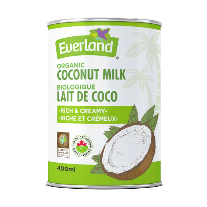 Everland Organic Coconut Milk – Guar Gum Free, Non-GMO (400ml)