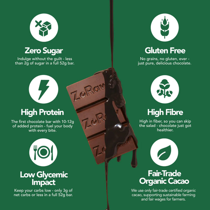 Zoraw Dark Chocolate 72% – Rich Premium Chocolate Bar (52g)