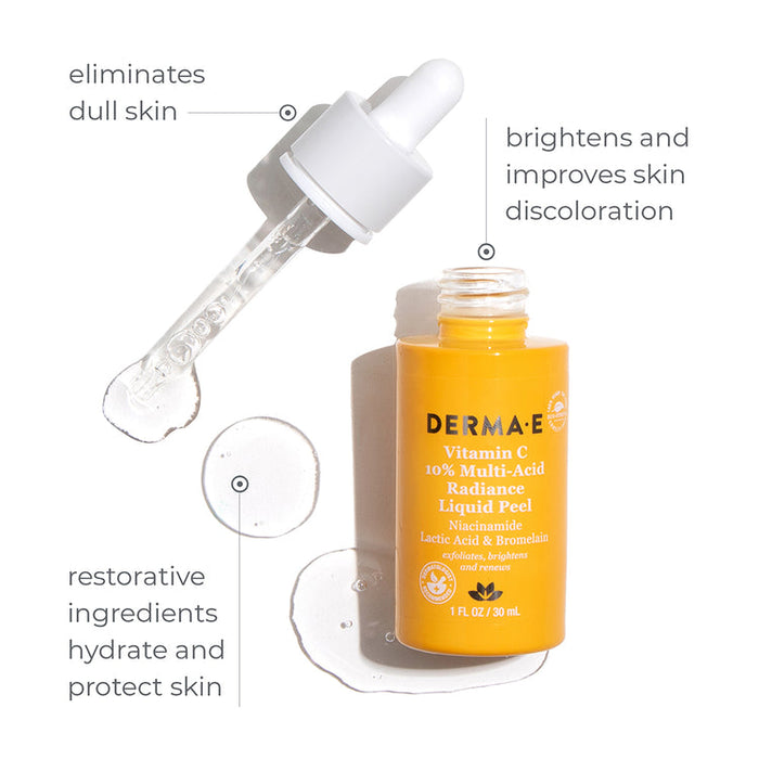 Derma-E Brightening Vitamin C Radiance Liquid Peel  30ml
