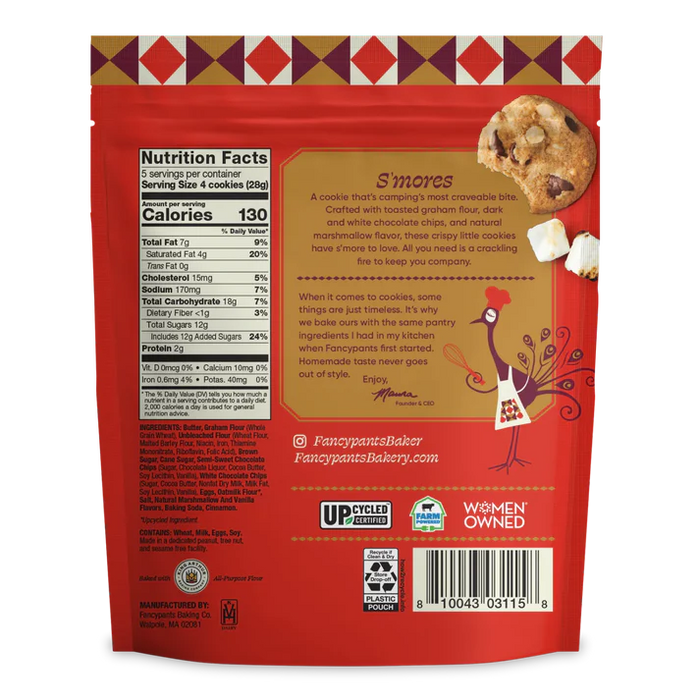 Fancypants Baking Co. Crispy S'Mores – Gluten-Free, Non-GMO (141.7g)