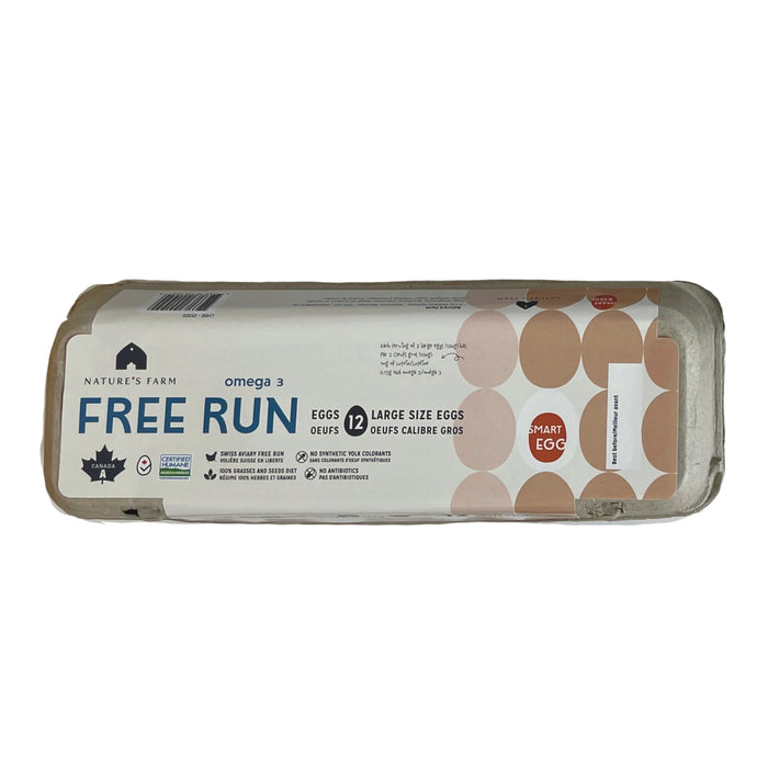 Nature's Farm Free Run Eggs 1dozen