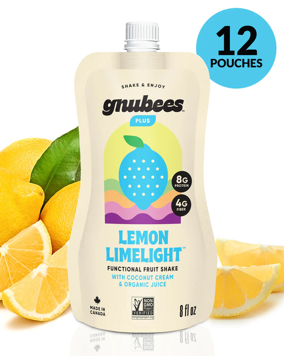 Gnubees Plus - Lemon Limelight Functional Fruit Shake (250ml)