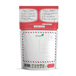 Gift a Green Happy Holidays Greeting Card – Basil Seeds That Grow (100g)