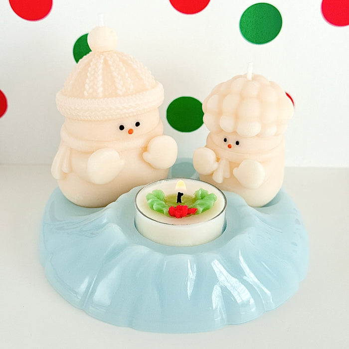 The Cutest Hits Snowman Candle Gift Set – Festive Candle Collection