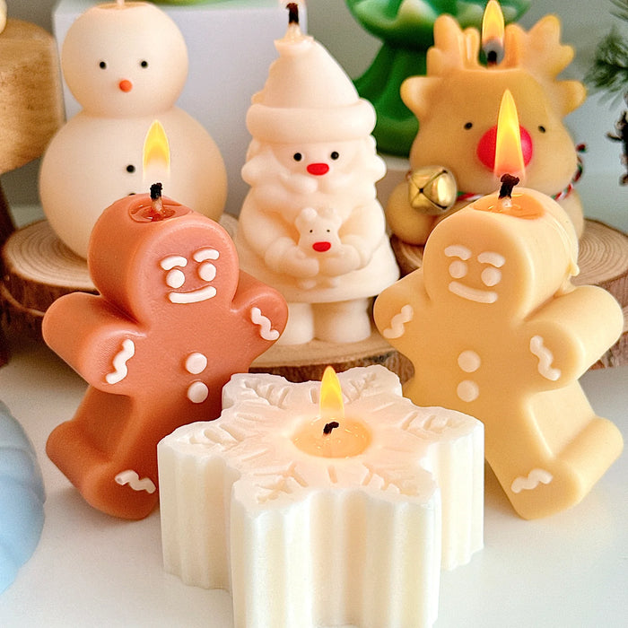 The Cutest Hits Soy Candle Christmas Snowflake – Winter Holiday Candle