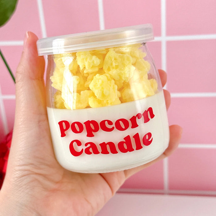 The Cutest Hits Soy Popcorn Candle – Movie Night Scented Candle