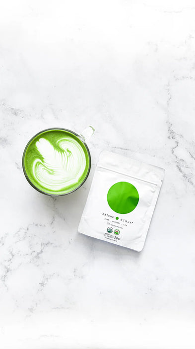 Matcha Ninja Organic Tea – Ceremonial Grade, Antioxidant-Rich (30g)