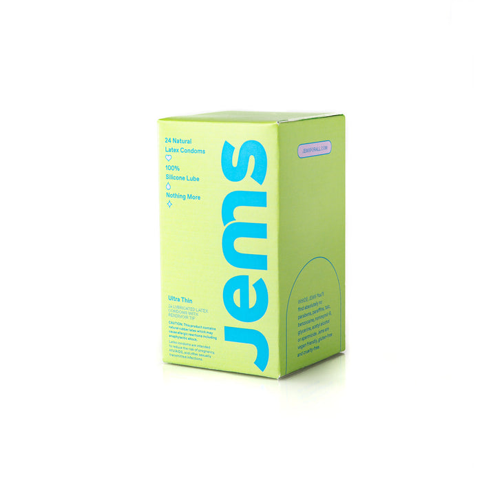 Jems Natural Latex Condoms  24condoms