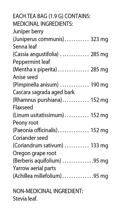 Flora Laxative Tea 16 Tea Bags