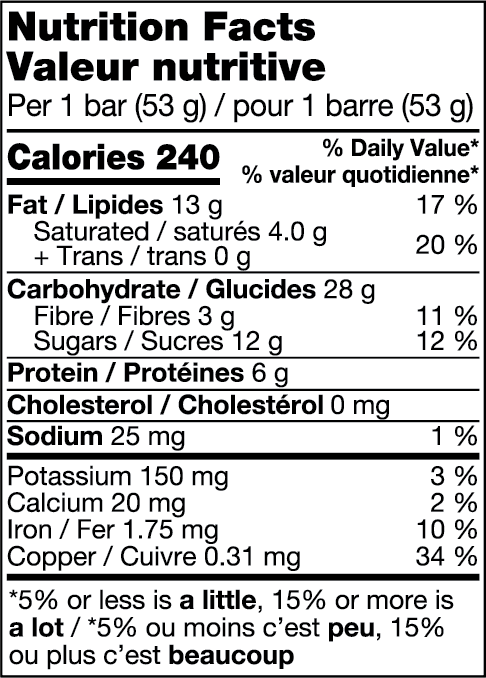 Made With Local Real Food Bar, Gluten Free, Lemon Square 53g