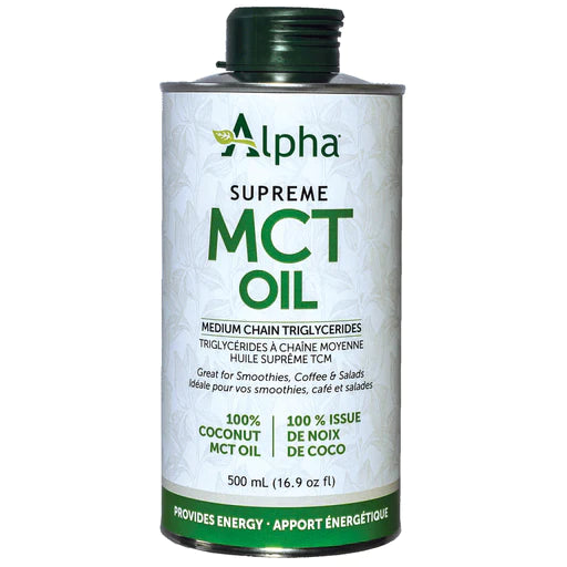 Alpha Supreme MCT Oil - 100% Coconut MCT Oil 500 ML