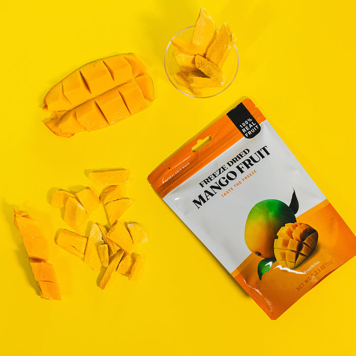 Frostbites Freeze Dried Mango – Crunchy Tropical Fruit Snack (35g)
