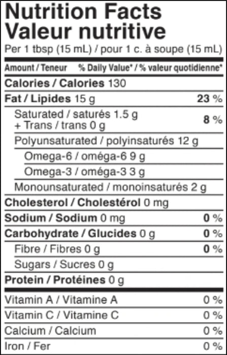 Manitoba Harvest Organic Hemp Oil – Cold-Pressed, Omega-Rich (250ml)