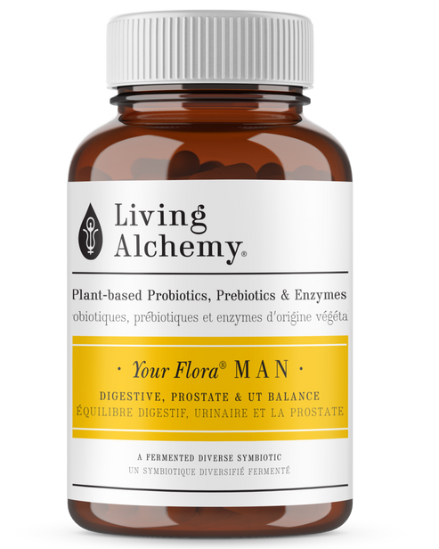 Living Alchemy Your Flora Man (Digestive, Prostate and UT Balance) 60vcaps