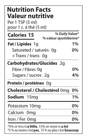 Kozlik's Canadian Mustard, Amazing Maple 250ml
