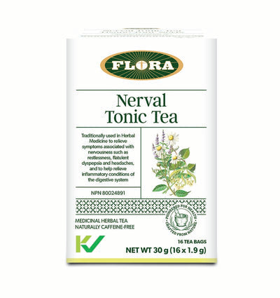 Flora Nerval Tonic Tea 16 Tea Bags