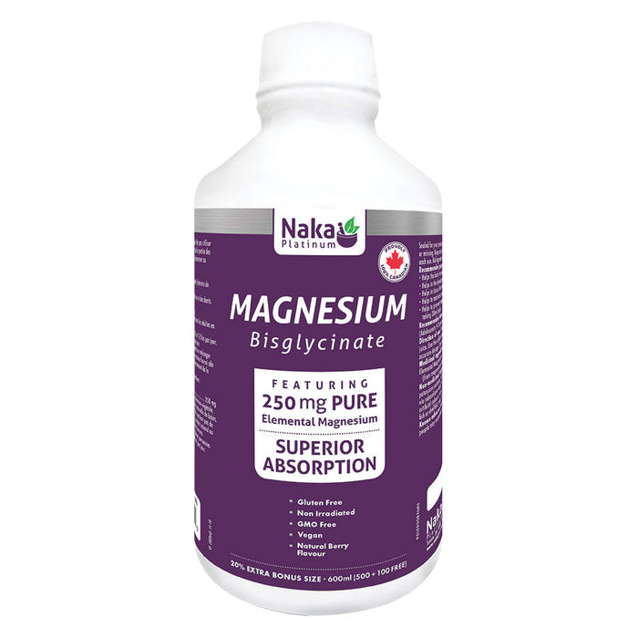 Naka Liposomal Liquid Magnesium Bisglycinate  600ml