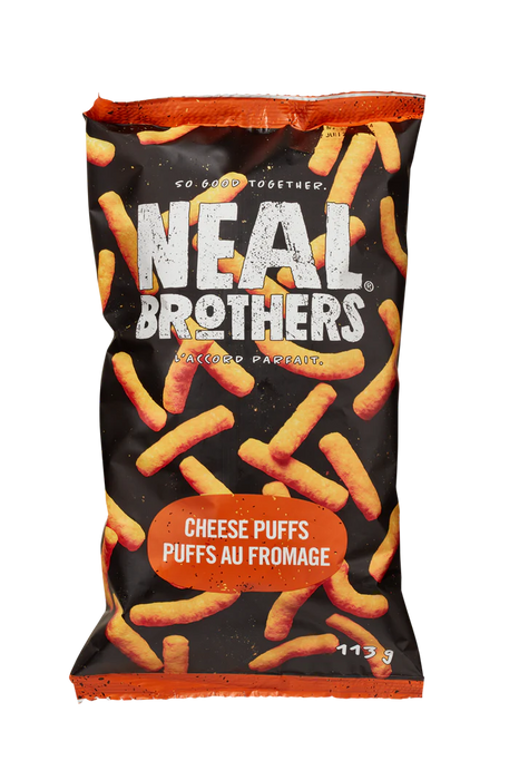 Neal Brothers Cheese Puffs – Baked Snack, Gluten-Free (113g)