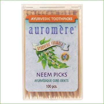 Auromere Neem Toothpicks 100Pcs