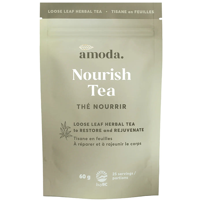 Amoda Nourish Loose Leaf Herbal Tea – Nutrient-Rich Herbal Blend (60g)