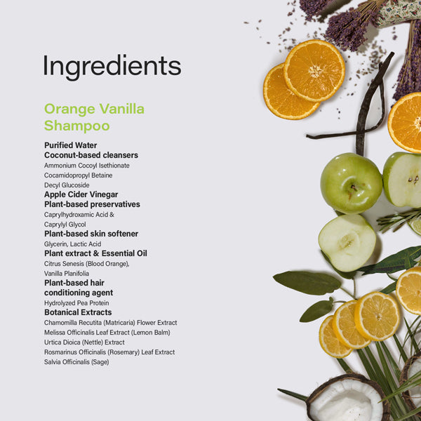 Phillip Adam Apple Cider Vinegar Shampoo (Orange Vanilla) 355ml