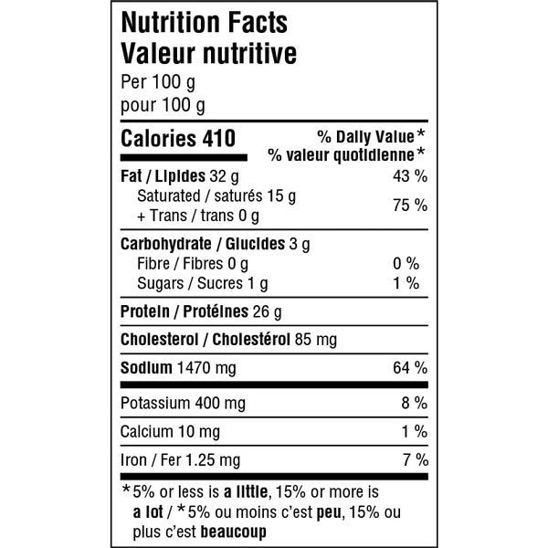 McLean Organic Pork Chorizo - Uncured Mini Chub Sausage (180g, Gluten-Free)