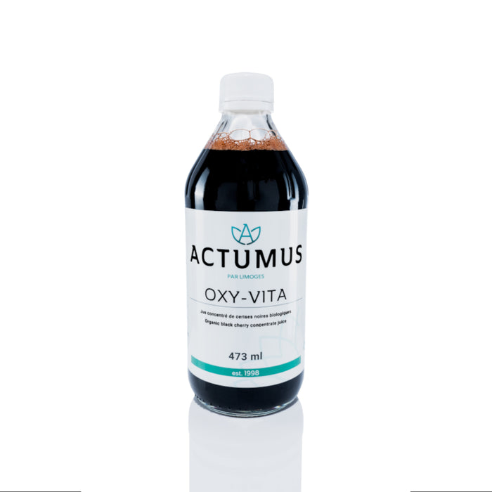 Actumus Oxy-Vita Organic Black Cherry Concentrate Juice  473ml