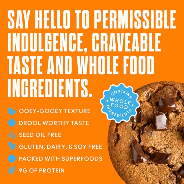 Toto Peanut Butter Chocolate Chip Cookie – Plant-Based, Gluten-Free (64g)