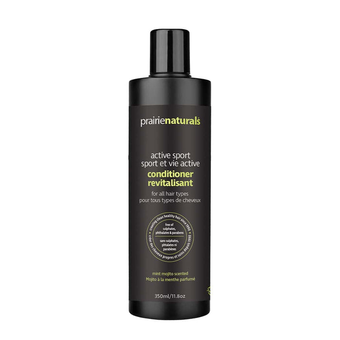 Prairie Naturals Active Sport Men's Conditioner - Strengthening & Hydrating Formula (350ml)