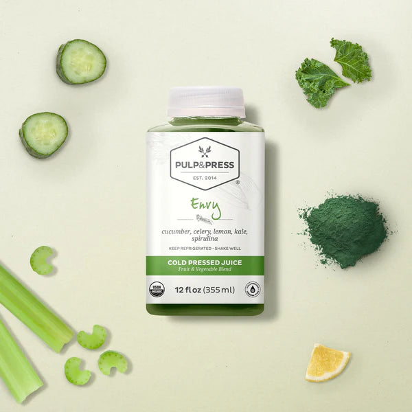 Pulp&Press Envy Cold Pressed Organic Juice 355ml