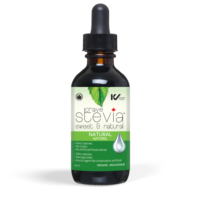 Crave Stevia Liquid Natural 50ml