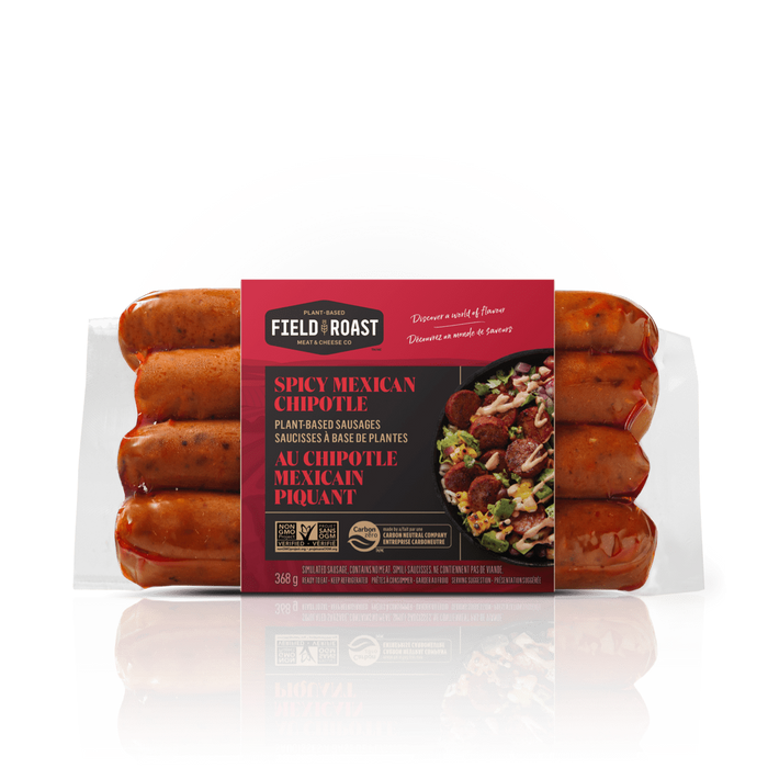 Field Roast Spicy Chipotle Plant-Based Sausage (368g)