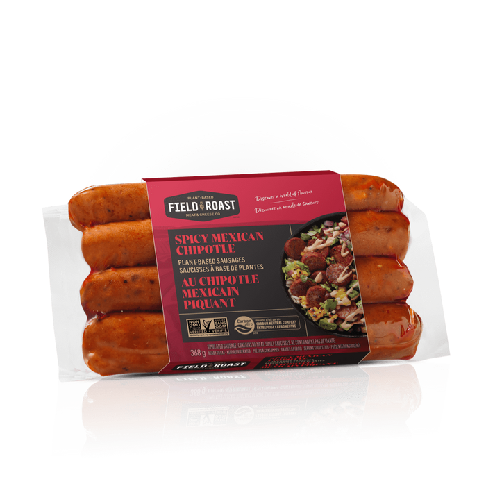 Field Roast Spicy Chipotle Plant-Based Sausage (368g)