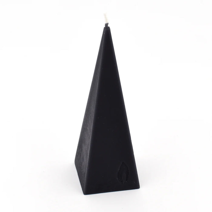 Honey Candles Black Pyramid Candle